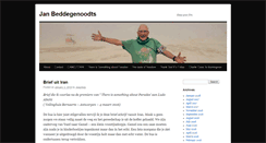 Desktop Screenshot of janbeddegenoodts.com
